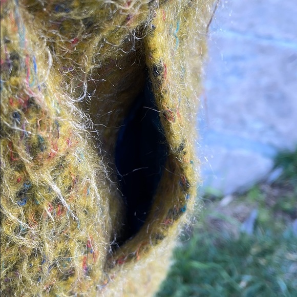 ๐บ STUNNING Vintage Spanner Canadian Multi-Colored Wool Coat Misses Size M-L!! - Picture 11 of 15